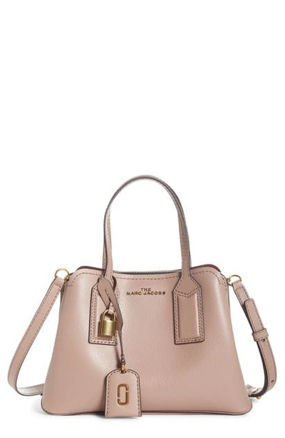 Shop The Marc Jacobs The Editor 29 Leather Crossbody Bag In Beige