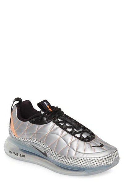 Shop Nike Mx-720-818 Sneaker In Metallic/white-black