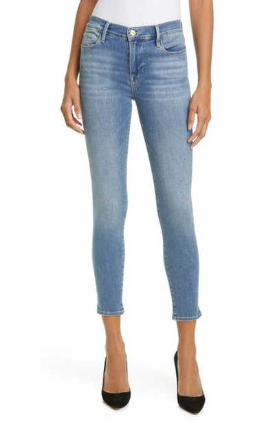 Shop Frame Le High Skinny Ankle Jeans In Canon
