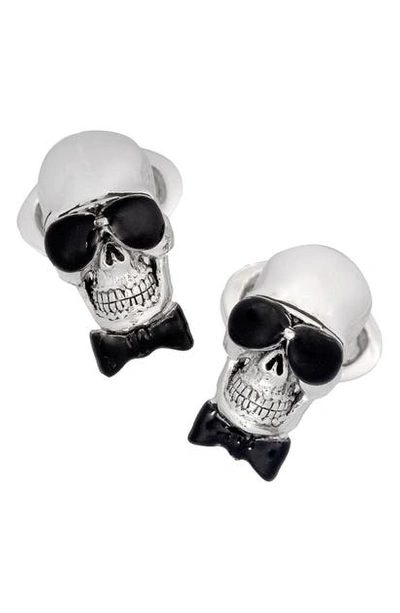 Shop Jan Leslie Skull With Sunglasses Cuff Links