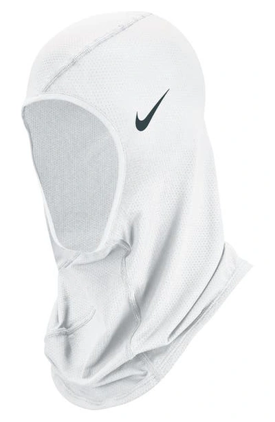 Shop Nike Pro Hijab In White/ Black