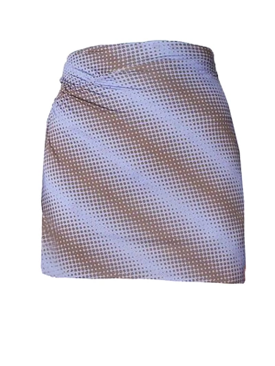 Shop Maisie Wilen Ruched Mini Skirt, Purple Brown