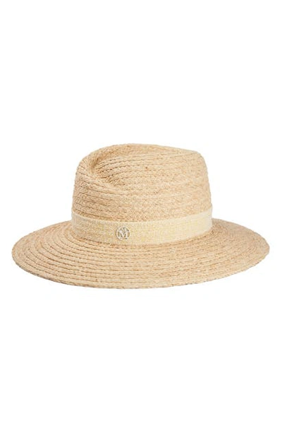 Shop Maison Michel Virginie Straw Hat In Natural