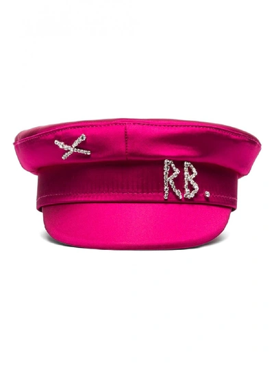 Shop Ruslan Baginskiy Baker Boy Satin Hat