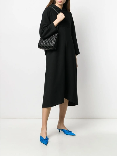 Shop Balenciaga Leather Shoulder Bag In Black