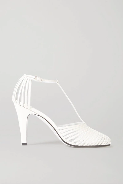 Shop Givenchy Leather Pumps In White