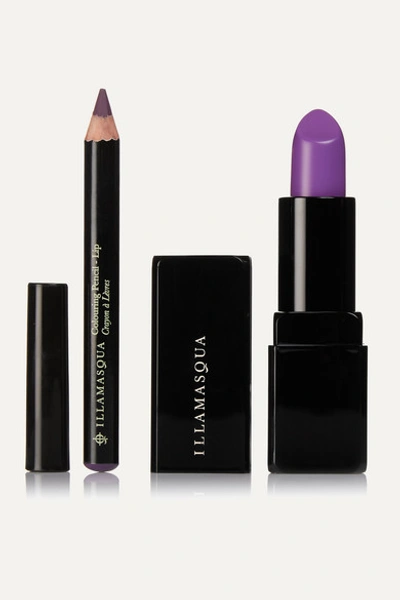 Shop Illamasqua Lip Duo - Turntable In Purple