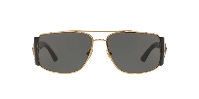 Versace Man Sunglass Ve2163 In Dark Grey