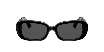 Shop Valentino Woman Sunglasses Va4067 In Dark Grey