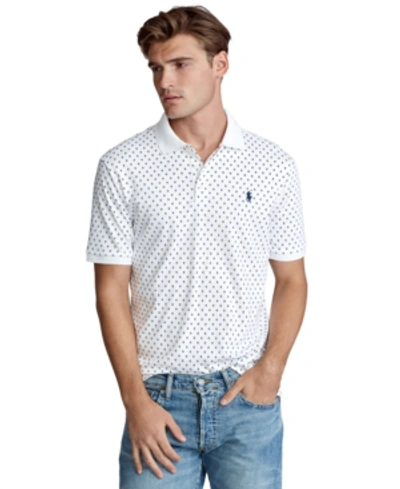 Shop Polo Ralph Lauren Men's Custom Slim Fit Polo Shirt In Multi Diamond