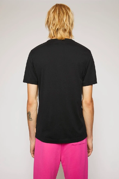 Shop Acne Studios Slim Fit T-shirt Black