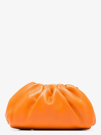 Bottega Veneta Mini-tasche Mit Schnappverschluss In Orange | ModeSens