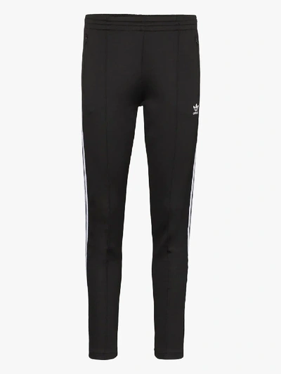 Shop Adidas Originals Adidas 3-stripe Slim Fit Sweatpants In Black