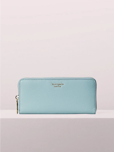 Kate spade frosted online blue wallet