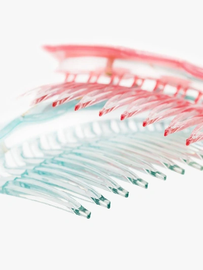 Shop Valet Studio Blue And Pink Melody Hair Comb Set