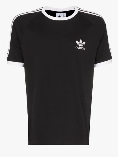 Shop Adidas Originals Adidas Mens Black Foundation Cotton T-shirt