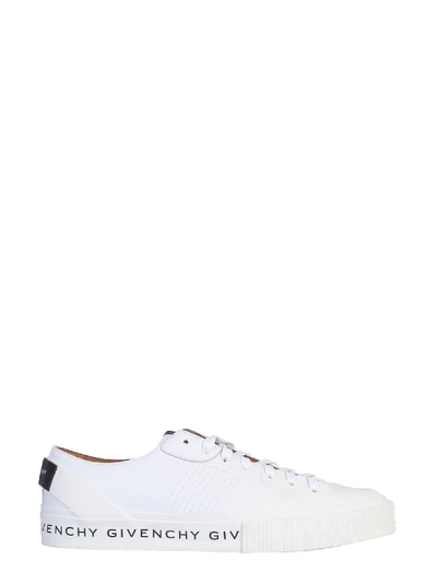 Shop Givenchy Light Low Tennis Sneakers In White