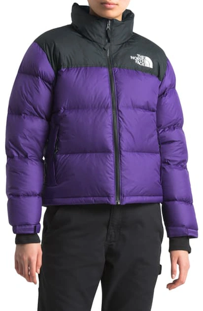 Shop The North Face Nuptse 1996 Packable Quilted Down Jacket In Hero Purple
