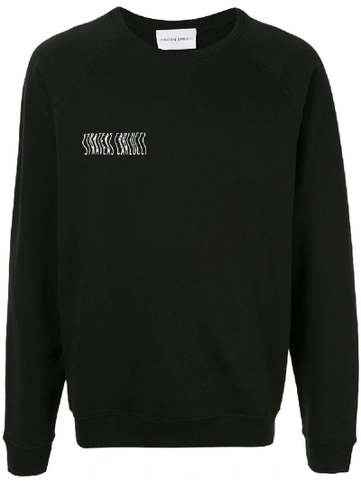 Shop Strateas Carlucci Artwork Printed Sweatshirt In Black