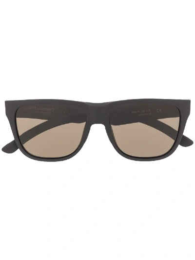 Shop Smith Low Down Sunglasses In Black