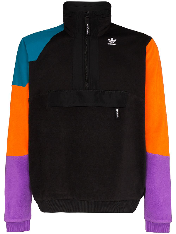 adidas originals half zip jacket