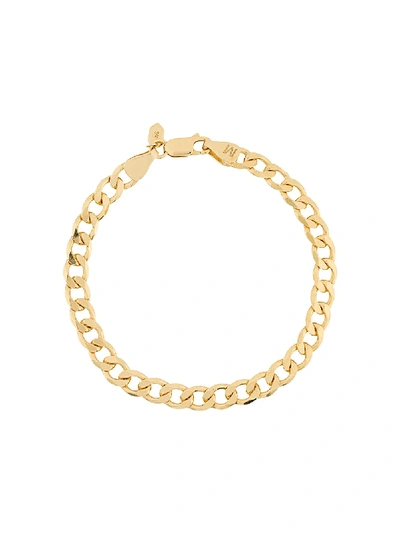 Shop Maria Black Forza Chain Bracelet In Gold