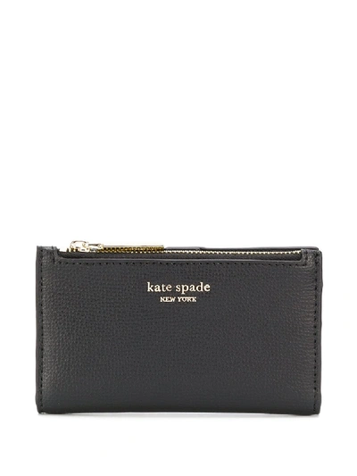 Shop Kate Spade Small Sylvia Bifold Wallet In Black