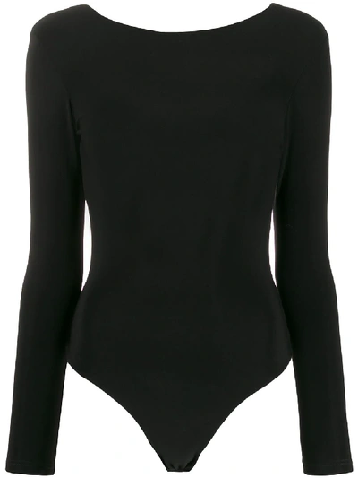 Shop Alchemy All-in-one Top In Black