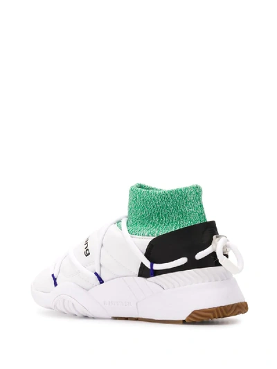 Shop Adidas Originals By Alexander Wang Puff Slip-on Sneakers In White