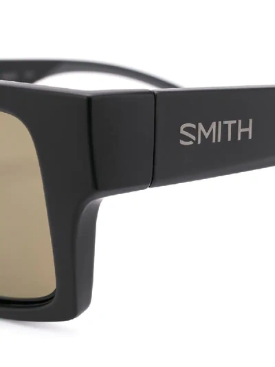 Shop Smith Outlier2 Square Frame Sunglasses In Black