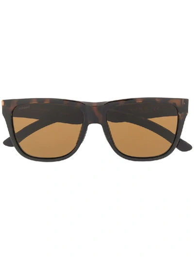 Shop Smith Lowdown 2 Square Frame Sunglasses In Brown