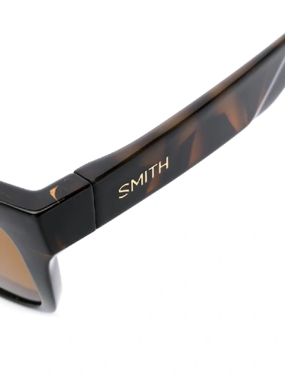 Shop Smith Lowdown 2 Square Frame Sunglasses In Brown