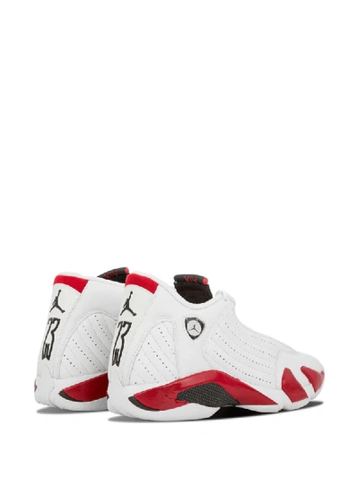 Shop Jordan Air  14 Retro Sneakers In White
