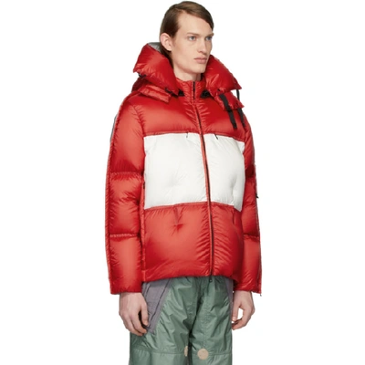 Shop Moncler Genius 5 Moncler Craig Green Red Down Coolidge Jacket In 490red
