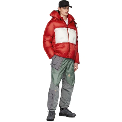 Shop Moncler Genius 5 Moncler Craig Green Red Down Coolidge Jacket In 490red