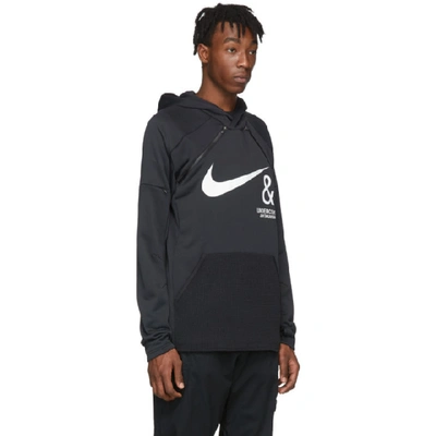 Nike Undercover Nrg Tech Sweatshirt Hoodie In 010 Black/w | ModeSens