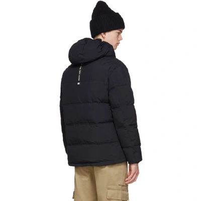 Shop The Very Warm Black Anorak Puffer Jacket