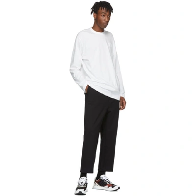 Shop Y-3 Black Classic Cropped Lounge Pants