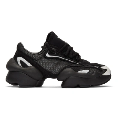 Shop Y-3 Black Ren Sneakers In Black/corew