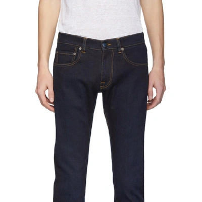 Shop Etro Navy Neutra Jeans In 200 Navy