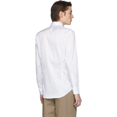 Shop Etro White Button-down Shirt In 990 White