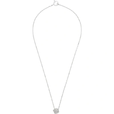 Shop Alan Crocetti Silver Rose Necklace