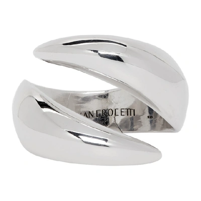 Shop Alan Crocetti Silver Raptor Ring