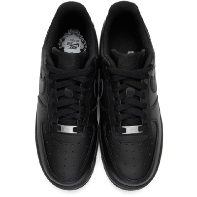 Shop Nike Black Air Force 1 07 Sneakers In 001 Black