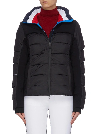 Shop Rossignol 'surfusion' Tricolour Puffer Jacket In Black