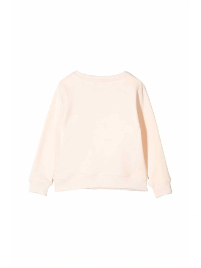 Shop Chloé Printed Sweatshirt In Rosa Pallido