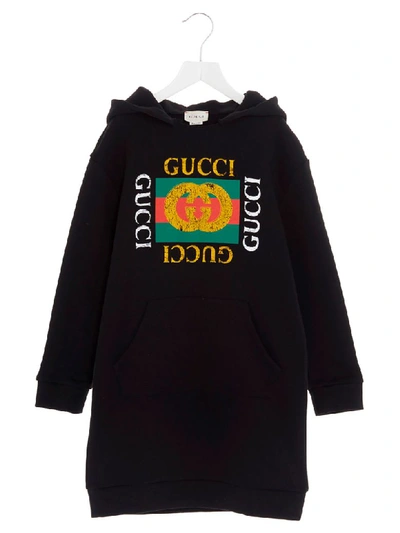 Shop Gucci Dress In Black