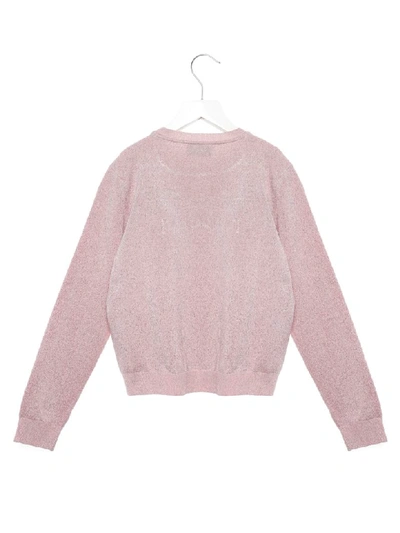 Shop Young Versace Sweater In Pink