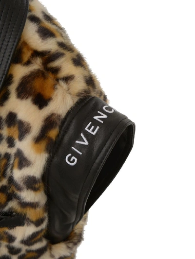 Shop Givenchy Kids Jacket In Leopard
