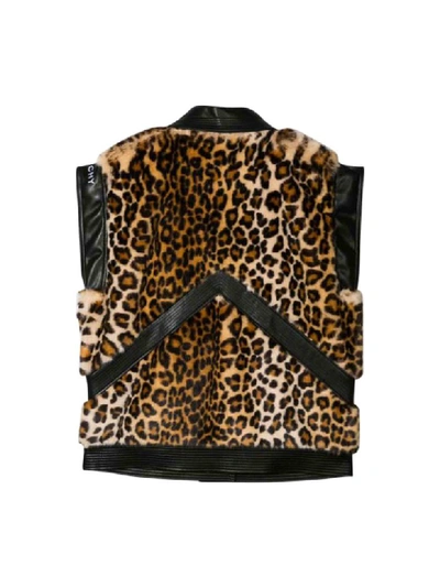 Shop Givenchy Sleeveless Jacket With Print In Var. Uni